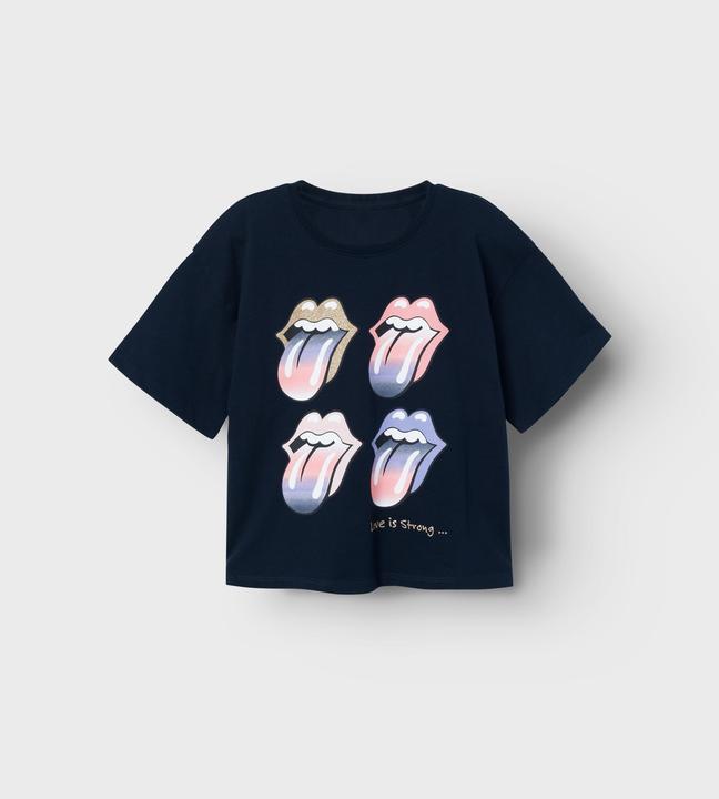 Actual product image Name it Nkfnarina Rollingstones Ss Top Noos Unv (116)