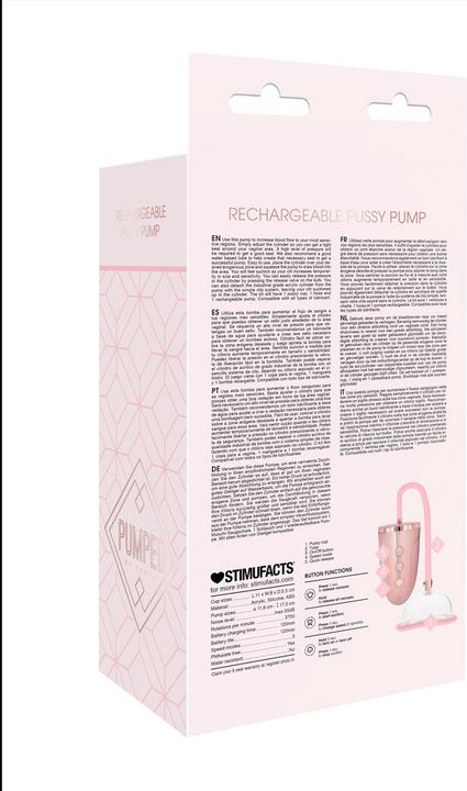 Actual product image Doc Johnson Rechargeable Pussy Pump