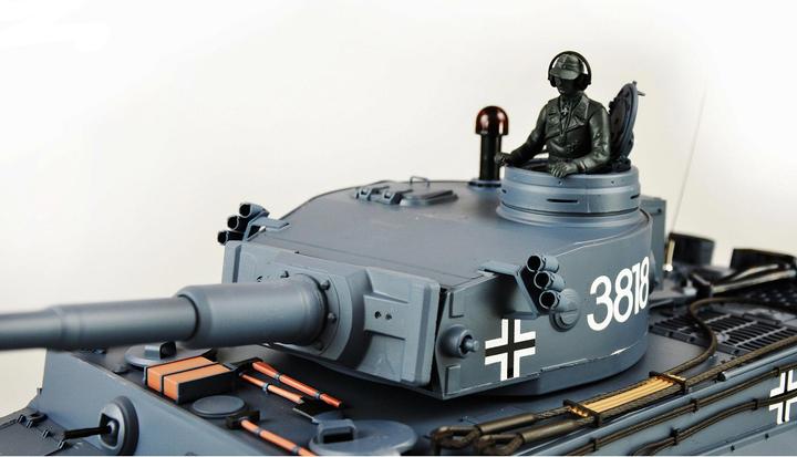 Immagine prodotto Amewi Serbatoio HL Tiger I M 1:16 / Grigio / Fumo e suono, MHz (RTR pronto all'uso)