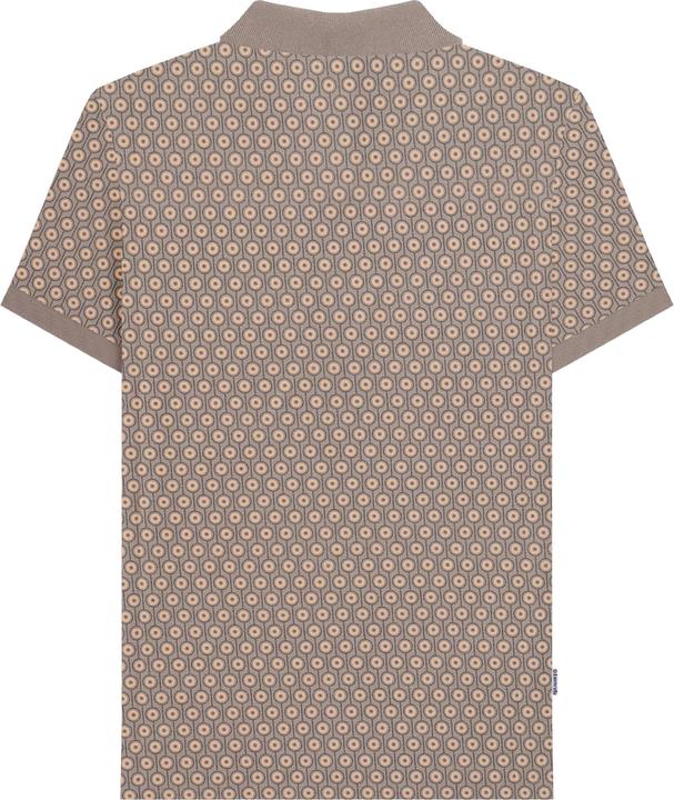 Actual product image Lambretta Mens AW24 Geometric Polo Shirt (M)