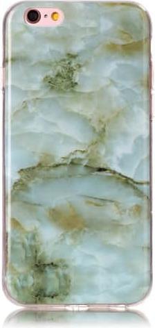 Actual product image Ueli Express iPhone 6s / 6 rubber case TPU marble look green (Apple iPhone 6s, Apple iPhone 6)