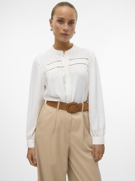 Produktbild Vero Moda Vmemma Ls Lace Shirt Wvn Ga Noos (L)