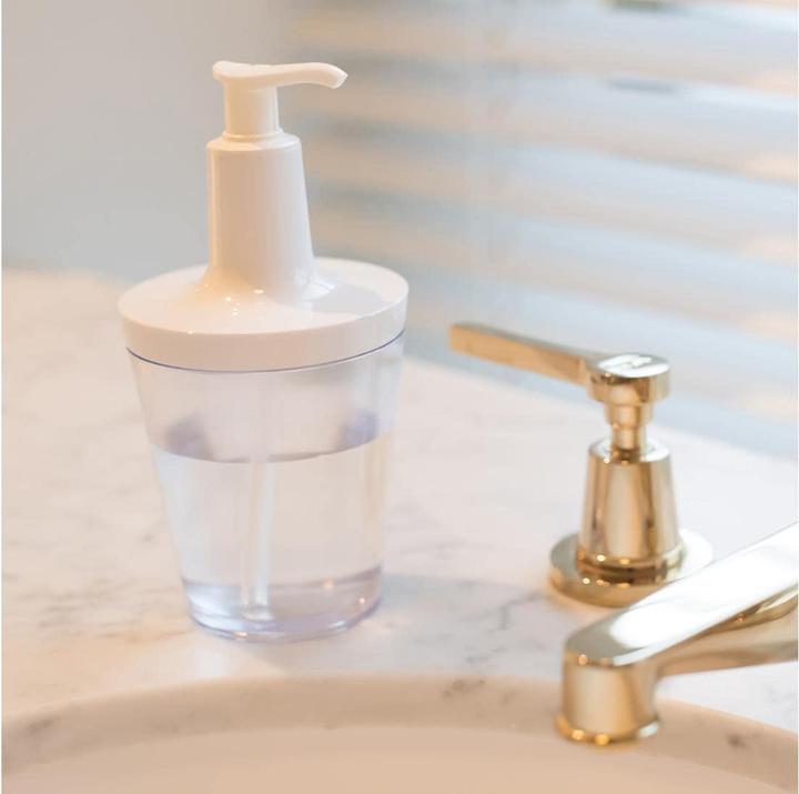 Productafbeelding Koziol Zeepdispenser Flow 250 ml, blauw/transparant