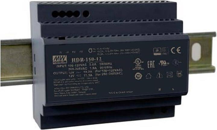 Produktbild MeanWell INDUSTRIELLES DIN-SCHIENEN-NETZTEIL - EINZELAUSGANG - 150 W - 24 V