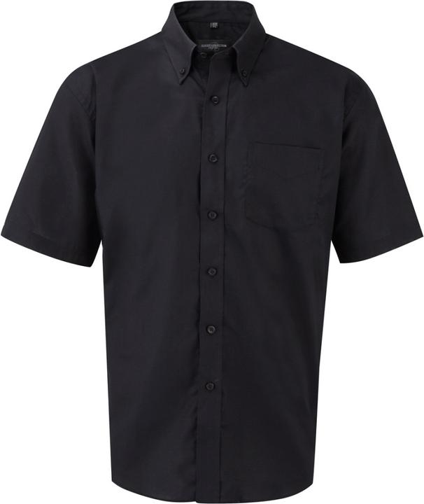 Russell Collection Oxford Hemd Kurzarm pflegeleicht