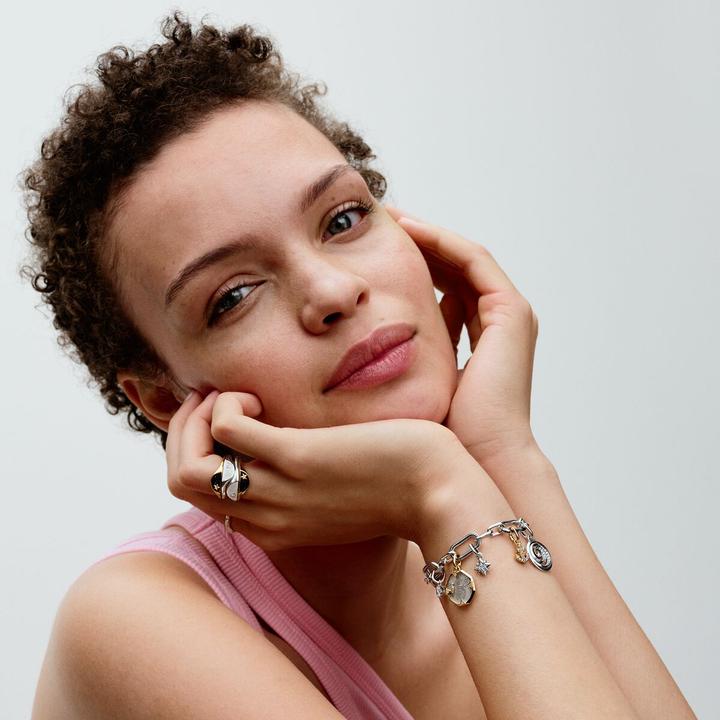 Produktbild Pandora ME Struktur & Steine Ring (54, 925 Silber)