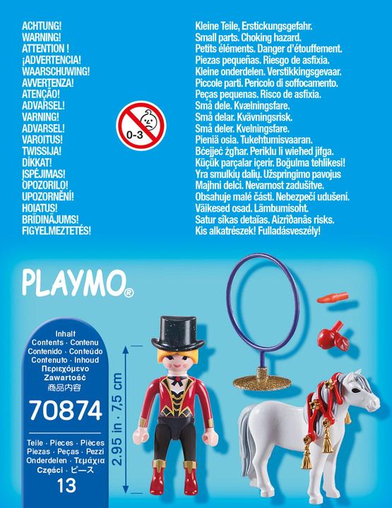 Produktbild Playmobil Pferdedressur (70874, Playmobil Special Plus)