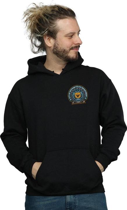 Image du produit Mens Batman Gotham Police Dept Breast Print Hoodie (4XL)
