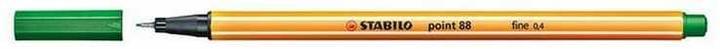 Actual product image STABILO point 88 Fineliner (Green, 10 x)