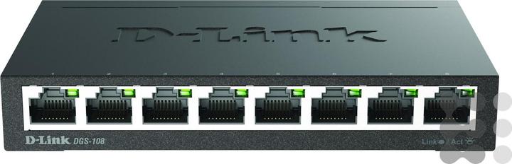Actual product image D-Link Dgs-108 (8 Ports)