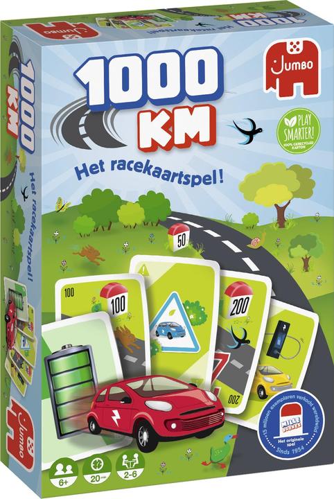 Actual product image Jumbo 1000 km Card Game (German, Dutch)
