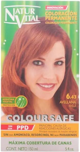 Naturaleza Y Vida Inchiostro COLOURSAFE permanente #6.43-avellana 150 ml (6.43)