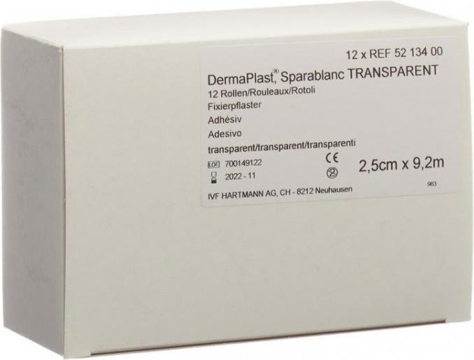 Actual product image DermaPlast Isopor Non-tissé Pansement de fixation (12 x)