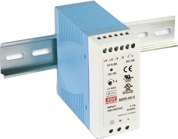 Actual product image Scharnberger+Hasenbein 55035 LED transformer 40x90x100mm DIN rail mounting