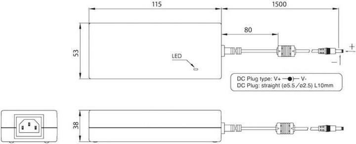 Actual product image Bicker Elektronik Table power supply, fixed voltage electronics BET-0612 12 V/DC 5 A 60 W