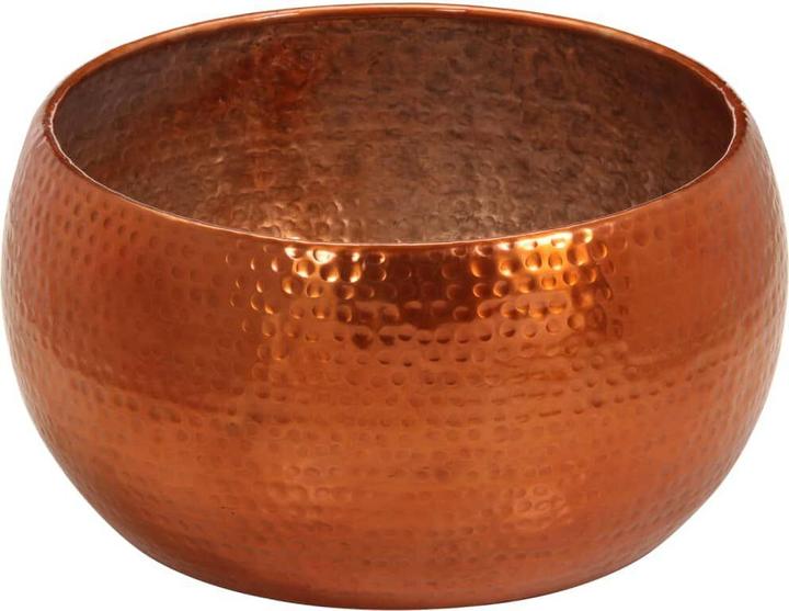Actual product image VidaXL Couchtisch Beistelltisch Kaffeetisch Teetisch Sofatisch Messing Aluminium (55 x 28 cm)