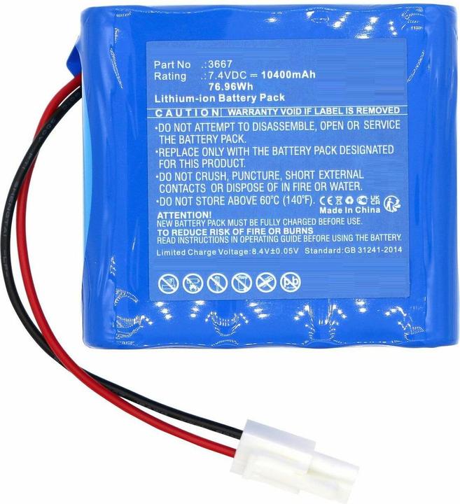 Actual product image CoreParts Battery 7.4V 10400mAh 76.96Wh (10400 mAh)