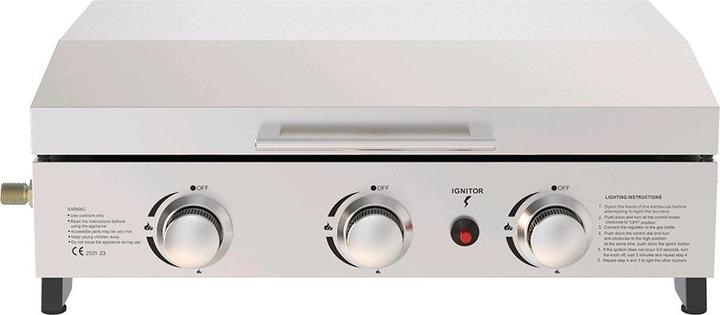Produktbild Mr. Grill Plancha Plattengasgrill (7.50 kW)