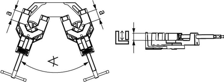 Actual product image Bessey Welding clamp set (100 mm)