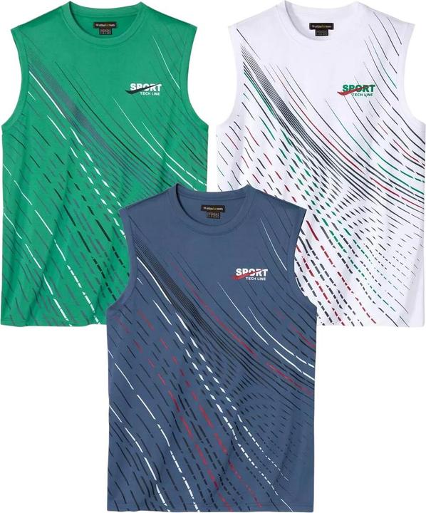 Atlas For Men Top Sport(3erPack) (L)