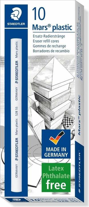 Produktbild Staedtler Radiergummi Mars Plastic Ersatzteil (10 Stück)