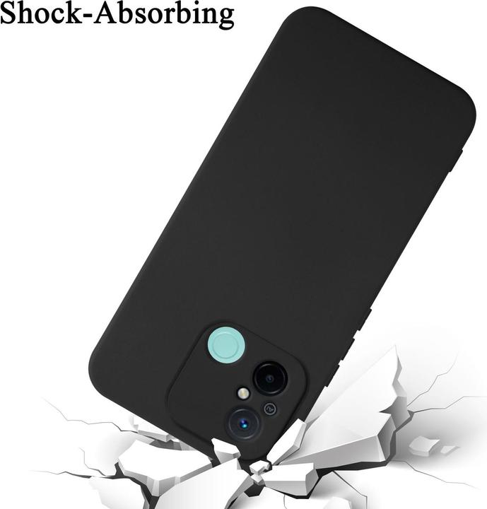 Actual product image Cadorabo Case for Redmi 12C TPU in liquid protection silicone design (Xiaomi Redmi 12C)