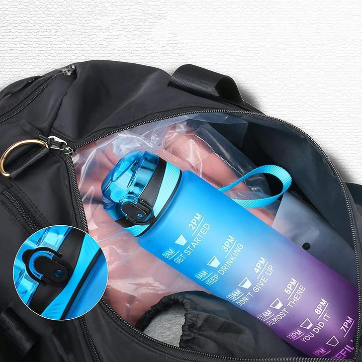 Image du produit ASMI Gourde anti-fuite avec design dégradé 1000 ml (1 l)