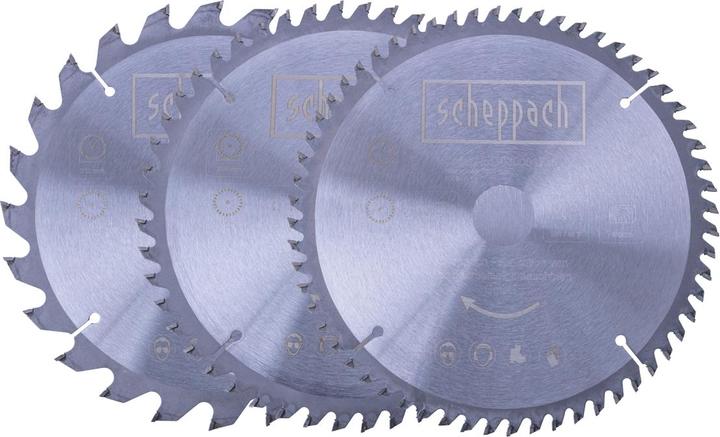 Scheppach HW circular saw blade set