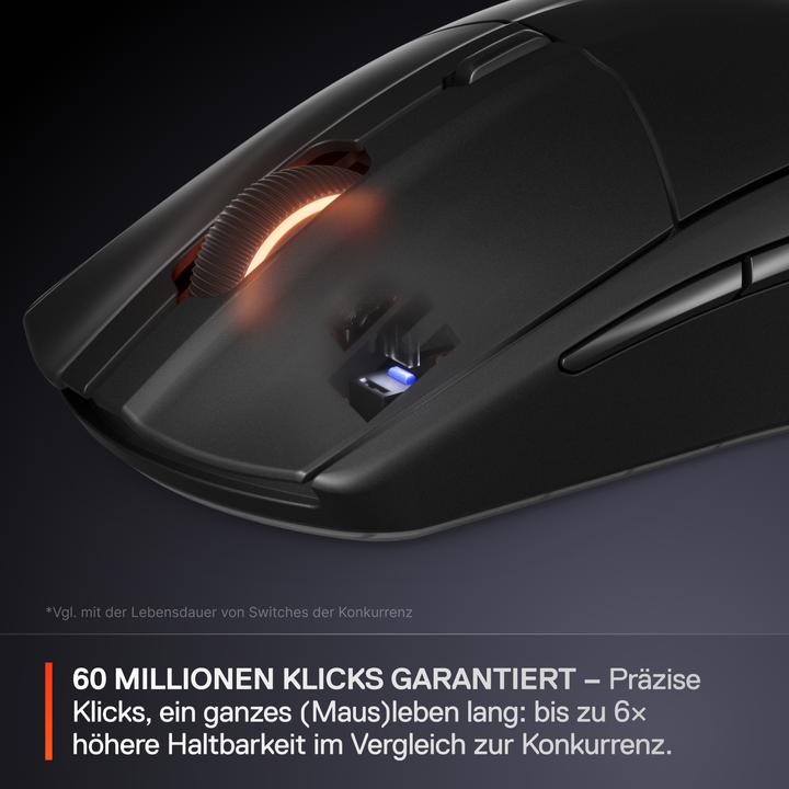 Immagine prodotto SteelSeries Rival 3 WL Gen 2 - Black (Senza fili)