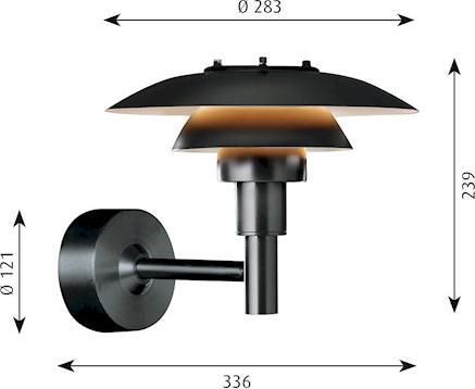 Immagine prodotto Louis Poulsen Ph 3-2 1/2 Lampada da parete (E27)