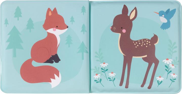 Produktbild A Little Lovely Company Badebuch BTBBFO08 Fuchs 120x120x30 mm