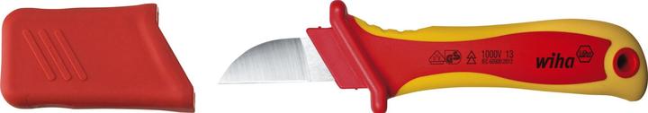 Wiha Cable stripping knife straight cutting edge for round cables in blister pack (38798) 200 mm (200 mm)