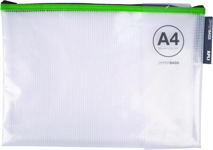 Image du produit Apli Pochette à fermeture éclair, a4, 355x255 mm, mélange de couleurs (A4)