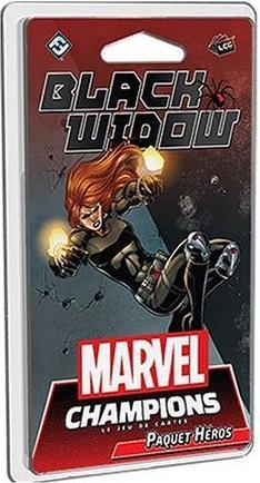 Actual product image FFG Marvel Champions - Black Widow (French)