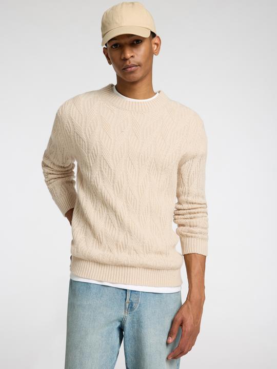 Produktbild Selected Homme Zopfstrick Strickpullover (XL)