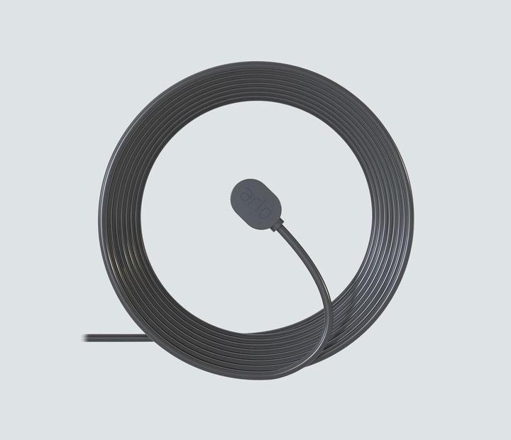 Produktbild Arlo magnetisches Ladekabel, aussen 7.6m schwarz (Kabel)