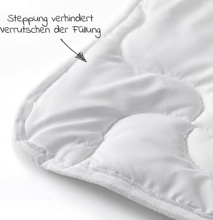 Produktbild La Loona LaLoona Babybettdecken & Babykissen Steppbett-Set Premium Complete 80 x 80 + 35 x 40 cm (80 x 80 cm)