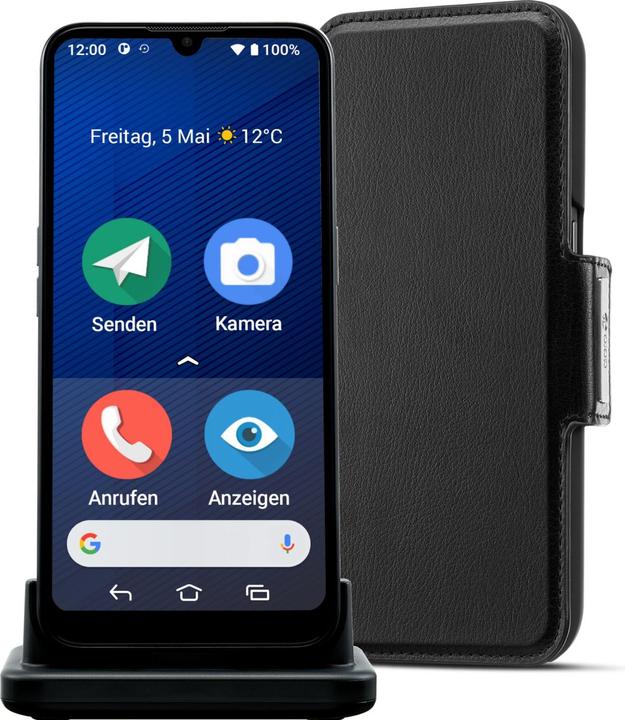 Produktbild Doro 8200 Plus ohne Netzteil (64 GB, Blau / Schwarz, 6.10", Dual SIM, 16 Mpx, 4G)