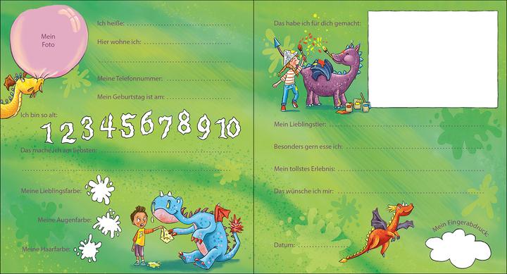 Produktbild Meine Kindergarten-Freunde (Drachen) (Deutsch, Loewe Eintragbücher, Stefanie Klassen, 2022)