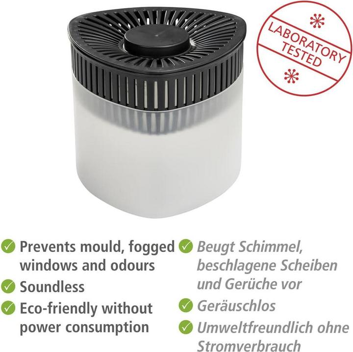 Produktbild Wenko Entfeuchter Mod. Prisma, 2x500 g inkl. 2 x 500 g Calciumchlorid Block