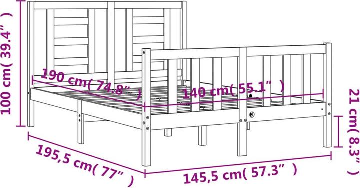 Immagine prodotto VidaXL Maddalena (140 x 190 cm)