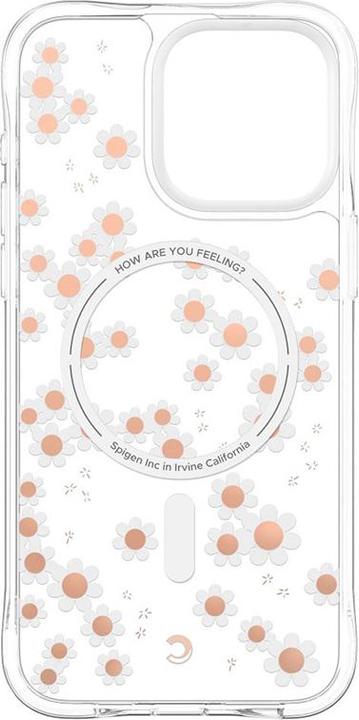 Actual product image Cyrill Cecile MAG iPhone 15 Pro 6.1" Magsafe white daisy ACS06759 (Apple iPhone 15 Pro)