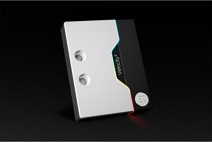 Produktbild EKWB EK-Quantum Velocity² D-RGB - AM4 Nickel + Satin Titanium