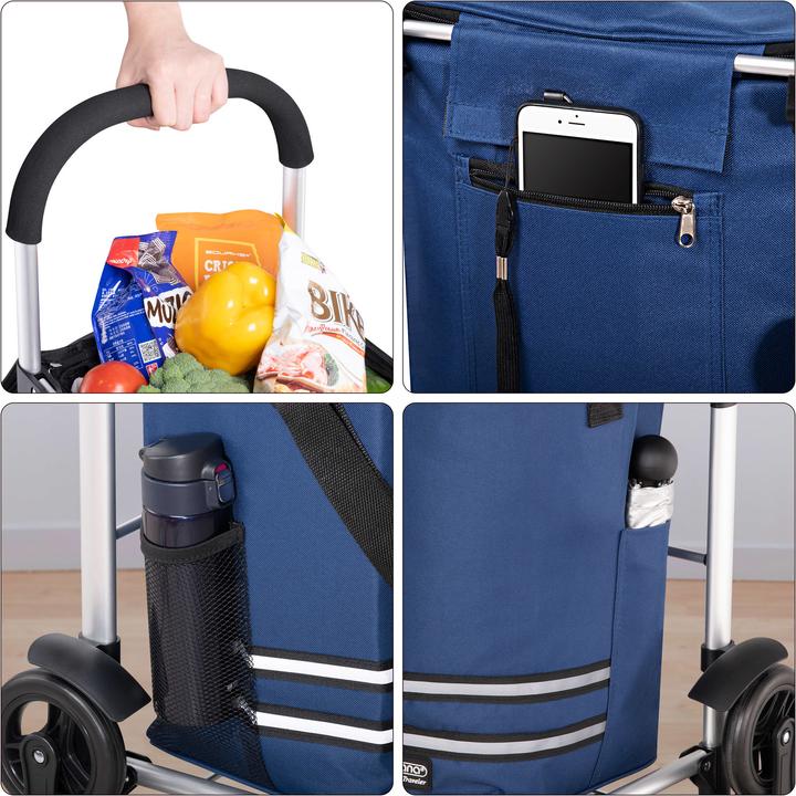 Immagine prodotto Monzana Carrello della spesa 2in1