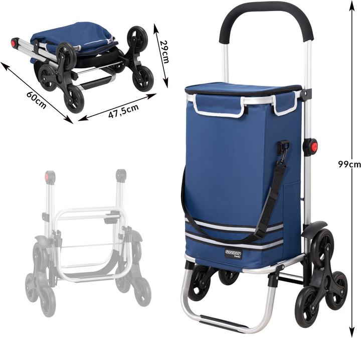 Immagine prodotto Monzana Carrello della spesa 2in1