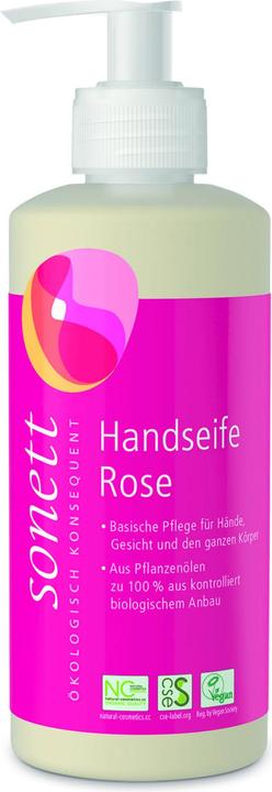 Produktbild Sonett Handseife Rose Pumpspender (Flüssigseife, 300 ml)