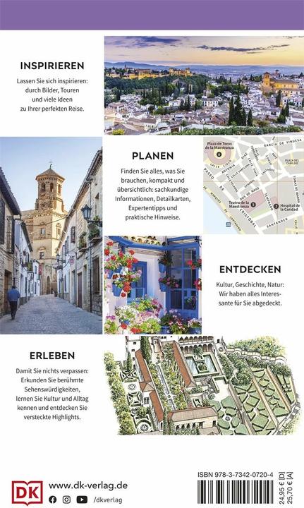 Produktbild Vis-à-Vis Reiseführer Sevilla & Andalusien (Deutsch, DK Verlag Reise, 2023)