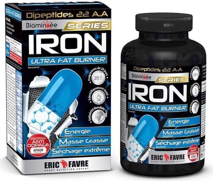 Eric Favre Iron ultra fat burner (120 Stück, Kapseln, 141.95 g)