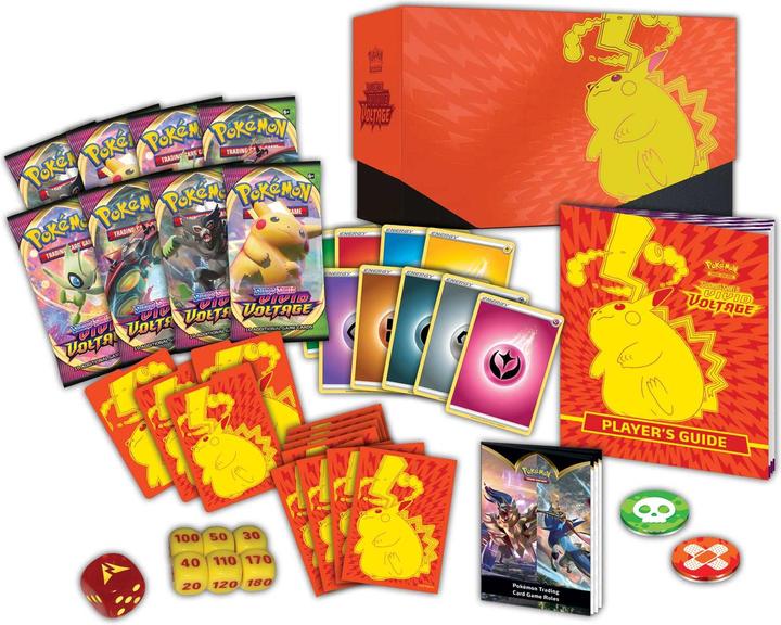 Actual product image Pokémon Vivid Voltage (English, Elite / Top Trainer Box)