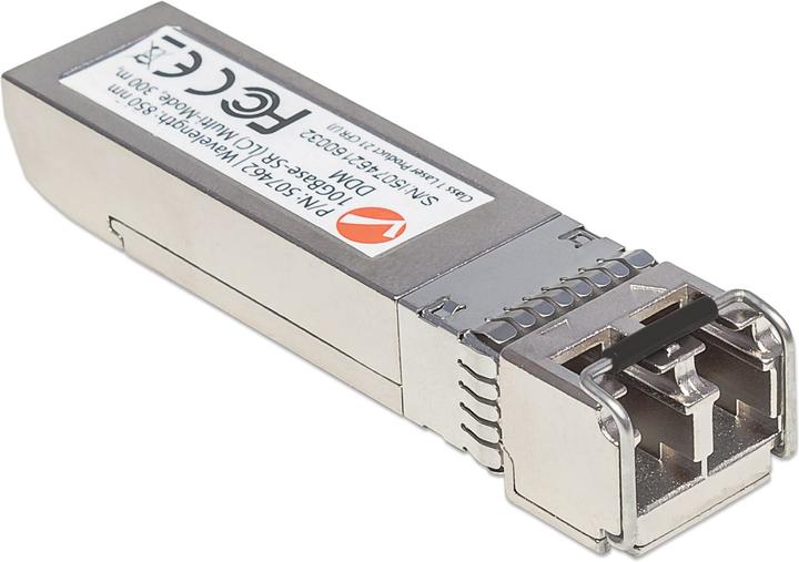 Produktbild Intellinet 10 Gigabit SFP+ Mini-GBIC Transceiver für LWL-Kabel 10GBase-SR LC Multimode-Port